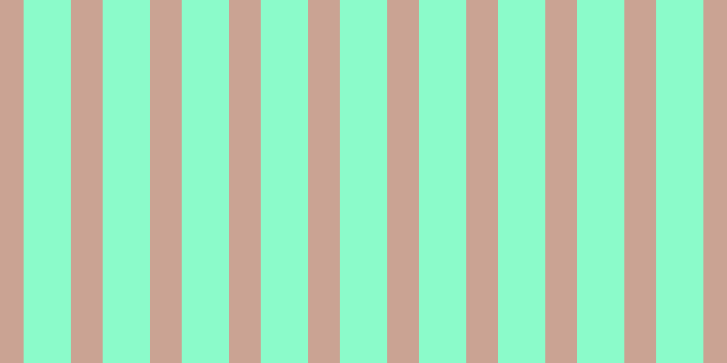 #18fa97 (50%), #caa393 vertical lines, thirty-five pixels wide, fifty-two pixels apart