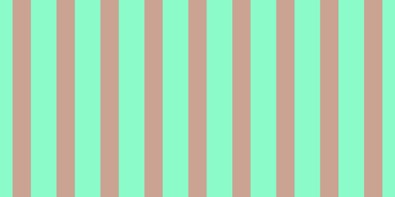 #18fa97 (50%), #caa393 vertical lines, thirty-seven pixels wide, fifty-two pixels apart