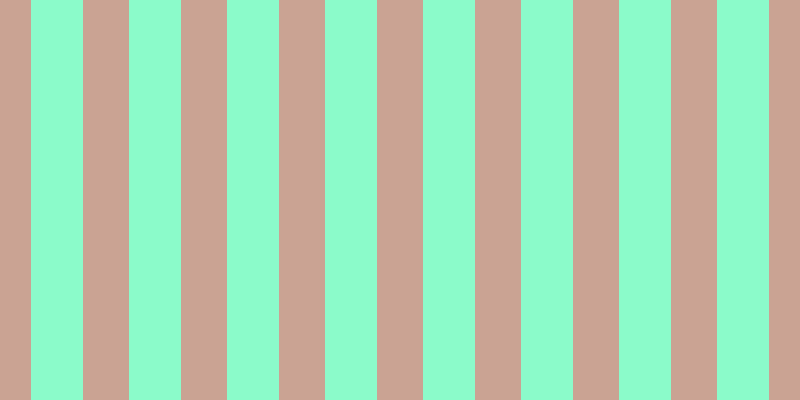 #18fa97 (50%), #caa393 vertical lines, forty-six pixels wide, fifty-two pixels apart