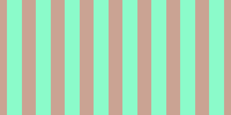#18fa97 (50%), #caa393 vertical lines, forty-eight pixels wide, fifty-two pixels apart