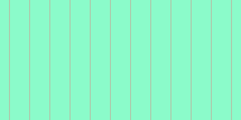 #18fa97 (50%), #caa393 vertical lines, two pixels wide, sixty-five pixels apart