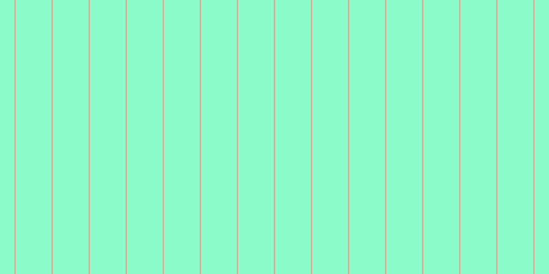 #18fa97 (50%), #eba393 vertical lines, two pixels wide, fifty-two pixels apart