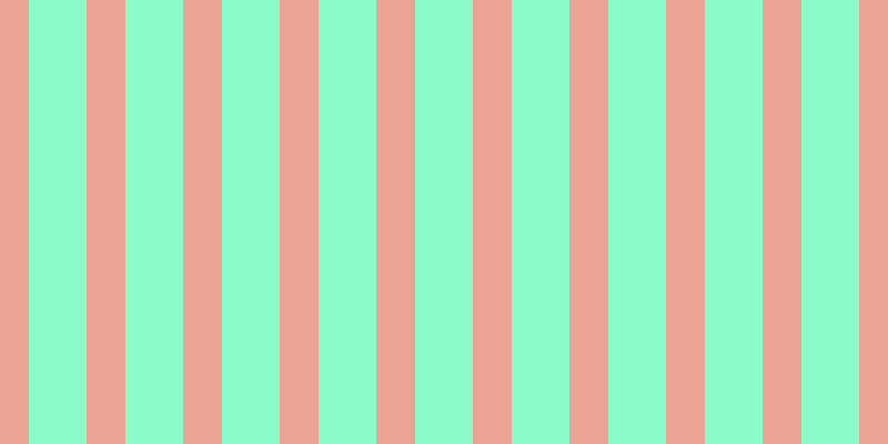 #18fa97 (50%), #eba393 vertical lines, thirty-five pixels wide, fifty-two pixels apart