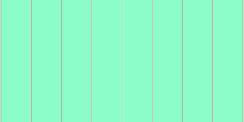 #18fa97 (50%), #eba393 vertical lines, two pixels wide, ninety-seven pixels apart