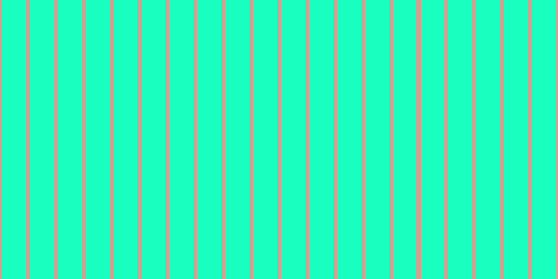 #18ffbf, #caa393 vertical lines, six pixels wide, thirty-four pixels apart