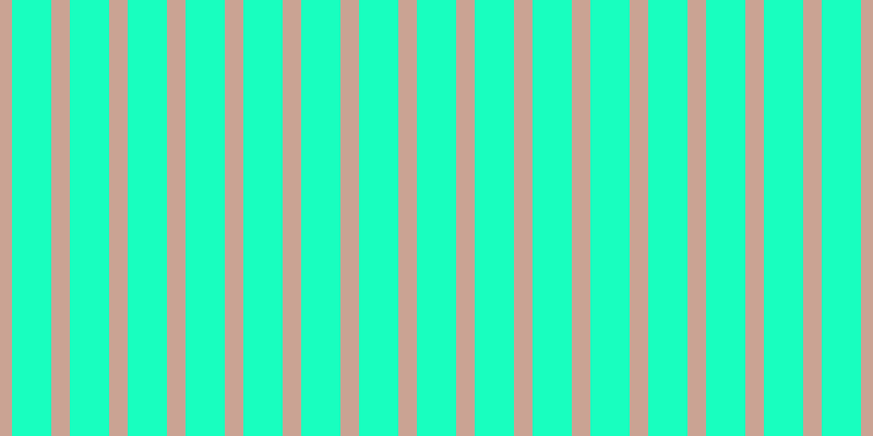 #18ffbf, #caa393 vertical lines, seventeen pixels wide, thirty-six pixels apart