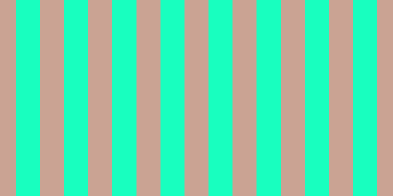 #18ffbf, #caa393 vertical lines, forty-nine pixels wide, forty-nine pixels apart