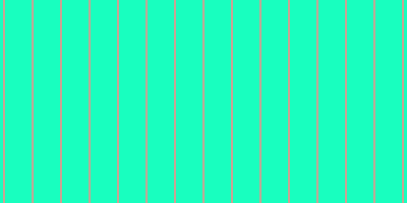 #18ffbf, #caa393 vertical lines, four pixels wide, fifty-two pixels apart
