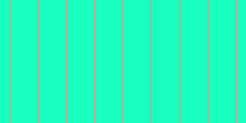 #18ffbf, #caa393 vertical lines, five pixels wide, eighty-seven pixels apart
