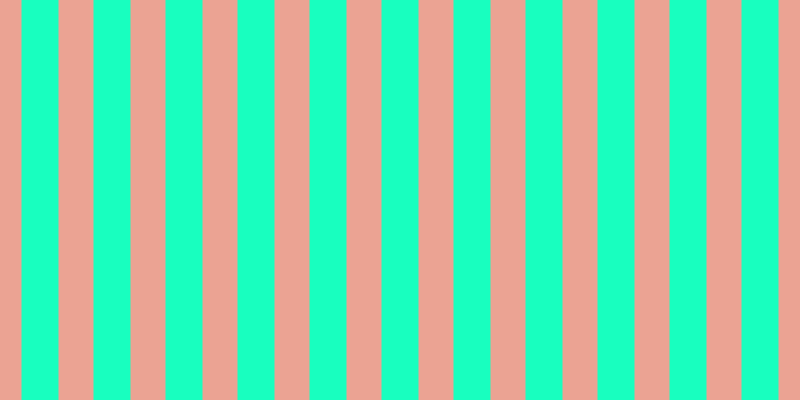 #18ffbf, #eba393 vertical lines, thirty-five pixels wide, thirty-seven pixels apart
