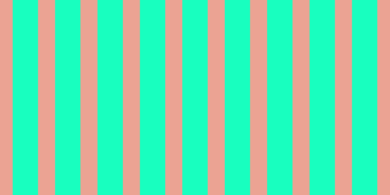 #18ffbf, #eba393 vertical lines, thirty-five pixels wide, fifty-two pixels apart