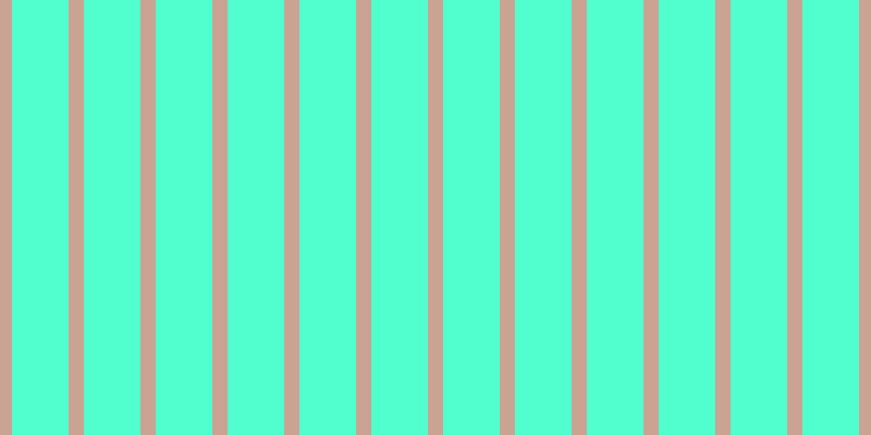 #18ffbf (75%), #caa393 vertical lines, fourteen pixels wide, fifty-two pixels apart