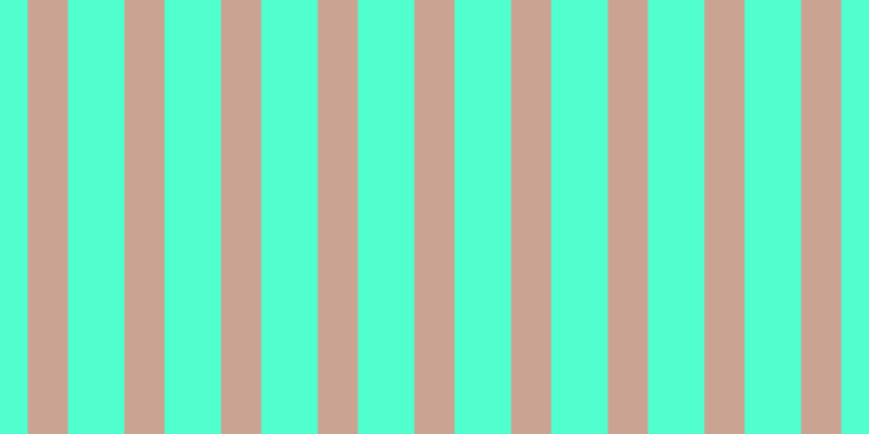 #18ffbf (75%), #caa393 vertical lines, thirty-seven pixels wide, fifty-two pixels apart