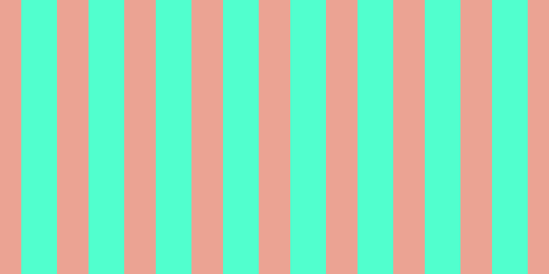 #18ffbf (75%), #eba393 vertical lines, forty-six pixels wide, fifty-two pixels apart