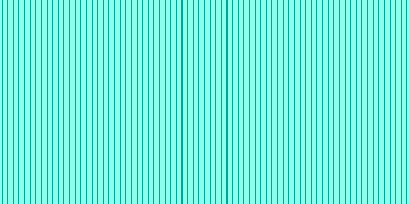 #18ffe0 (50%), #04a393 vertical lines, two pixels wide, nine pixels apart