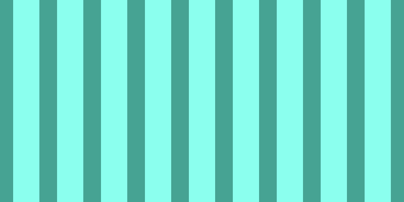 #18ffe0 (50%), #46a393 vertical lines, thirty-five pixels wide, fifty-two pixels apart
