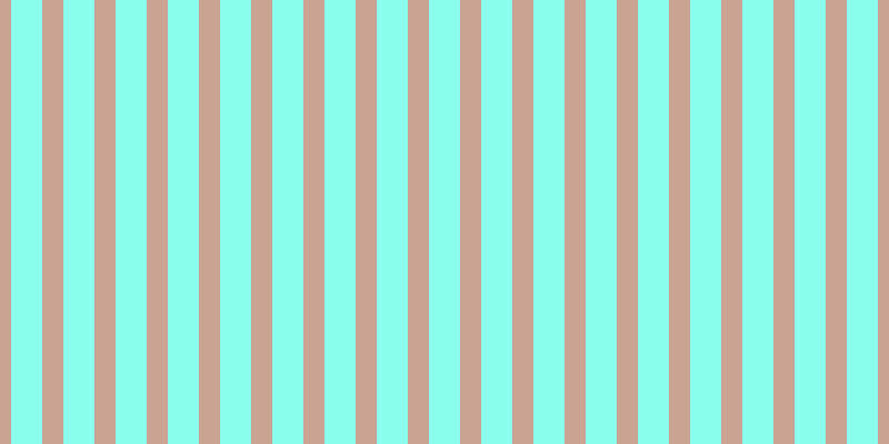 #18ffe0 (50%), #caa393 vertical lines, nineteen pixels wide, twenty-eight pixels apart