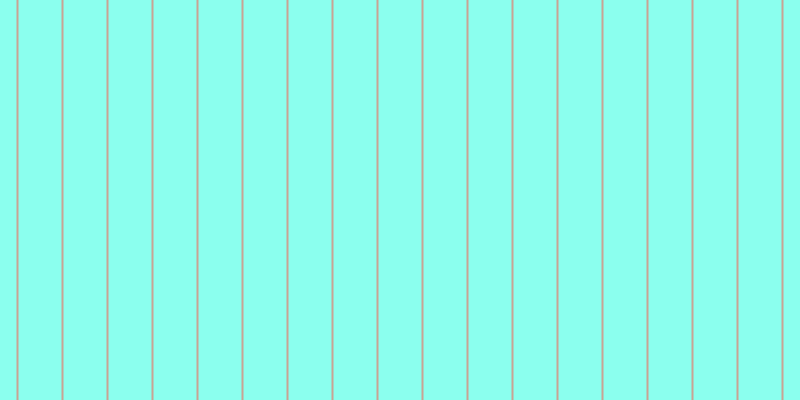 #18ffe0 (50%), #caa393 vertical lines, two pixels wide, forty-three pixels apart