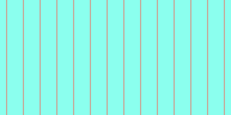 #18ffe0 (50%), #caa393 vertical lines, four pixels wide, fifty-four pixels apart