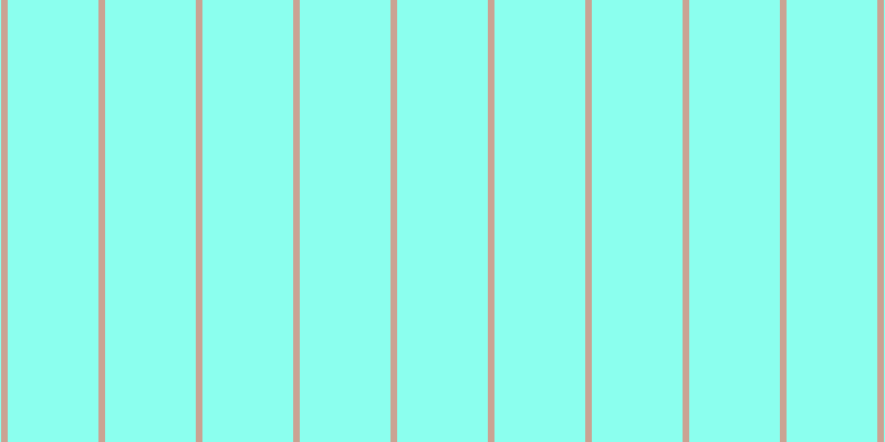 #18ffe0 (50%), #caa393 vertical lines, six pixels wide, eighty-two pixels apart