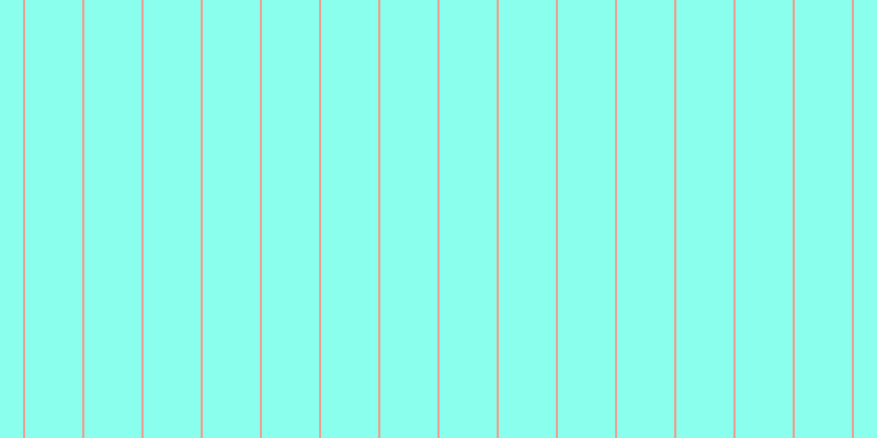 #18ffe0 (50%), #eba393 vertical lines, two pixels wide, fifty-two pixels apart