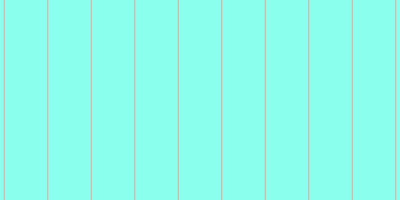 #18ffe0 (50%), #eba393 vertical lines, two pixels wide, eighty-five pixels apart