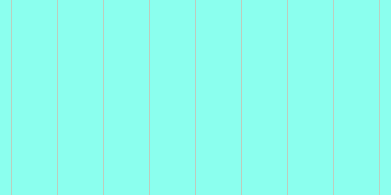 #18ffe0 (50%), #eba393 vertical lines, one pixels wide, ninety-three pixels apart