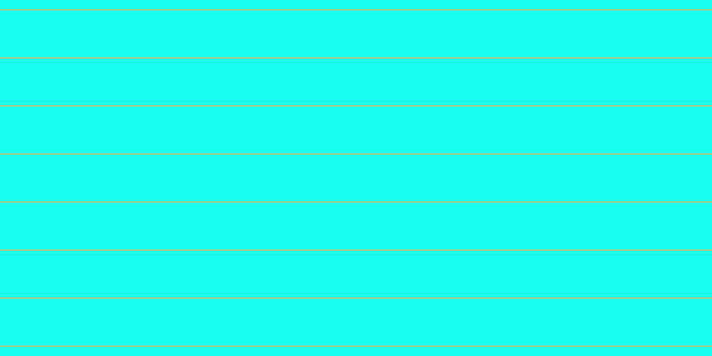 #18ffef, #99d393 horizontal lines, two pixels wide, fifty-two pixels apart