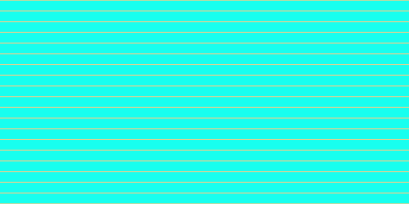 #18ffef, #dbd393 horizontal lines, two pixels wide, nineteen pixels apart