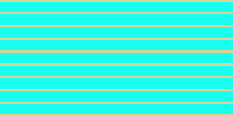 #18ffef, #dbd393 horizontal lines, eight pixels wide, thirty-six pixels apart