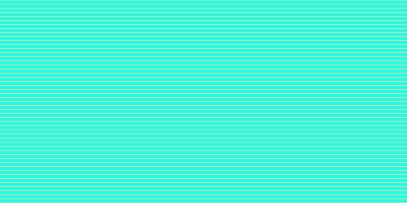 #18ffef, #dbd393 horizontal lines, two pixels wide, six pixels apart