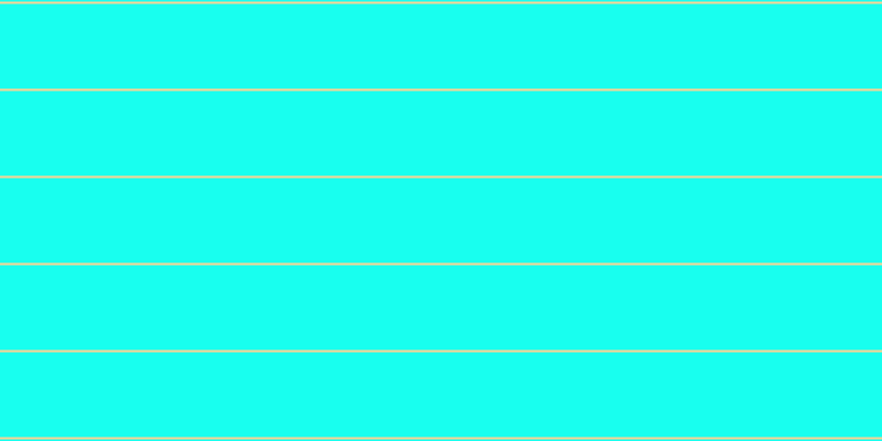 #18ffef, #fcd393 horizontal lines, two pixels wide, seventy-seven pixels apart