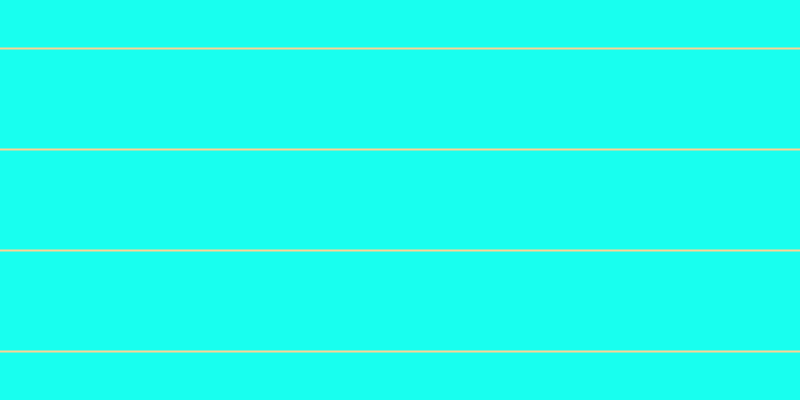 #18ffef, #fcd393 horizontal lines, two pixels wide, ninety-nine pixels apart