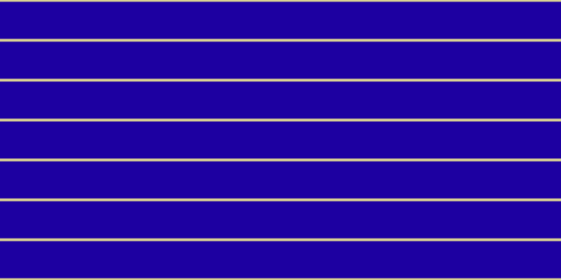#1d00a1, #dbd393 horizontal lines, four pixels wide, fifty-three pixels apart