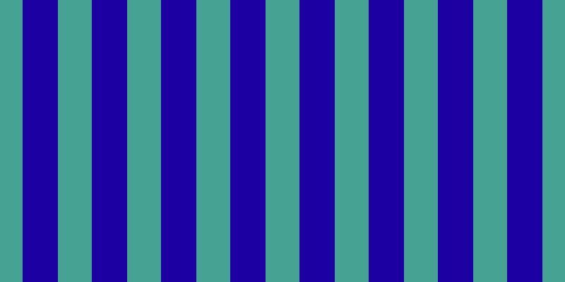 #1d00a1, #46a393 vertical lines, forty-eight pixels wide, fifty pixels apart