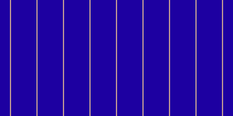 #1d00a1, #caa393 vertical lines, four pixels wide, eighty-seven pixels apart