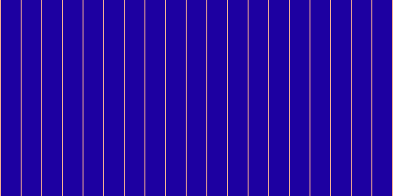 #1d00a1, #eba393 vertical lines, two pixels wide, forty pixels apart