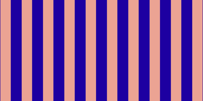 #1d00a1, #eba393 vertical lines, forty-one pixels wide, forty-three pixels apart