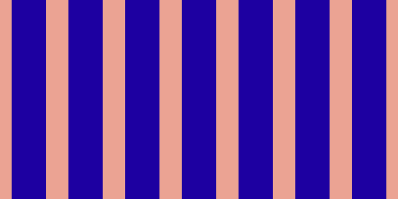 #1d00a1, #eba393 vertical lines, forty-five pixels wide, sixty-nine pixels apart