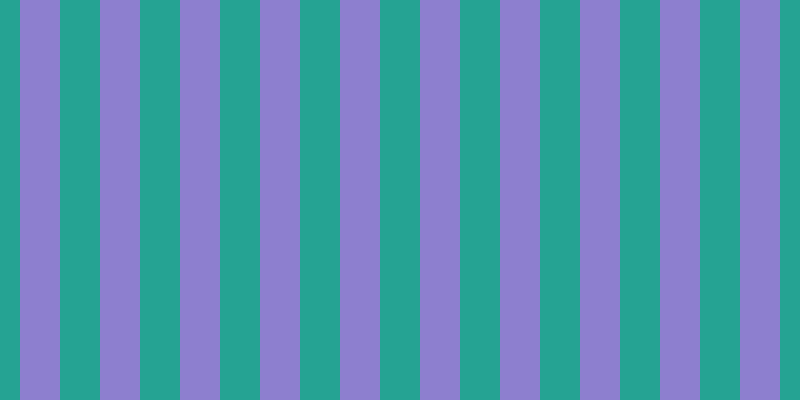 #1d00a1 (50%), #25a393 vertical lines, forty pixels wide, forty pixels apart