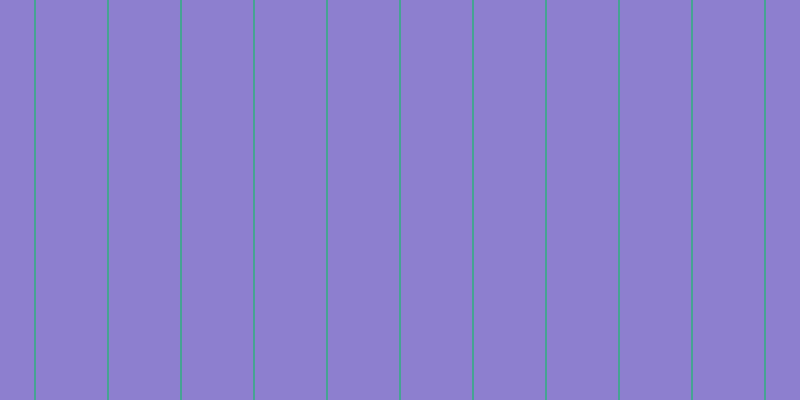 #1d00a1 (50%), #46a393 vertical lines, two pixels wide, seventy-one pixels apart