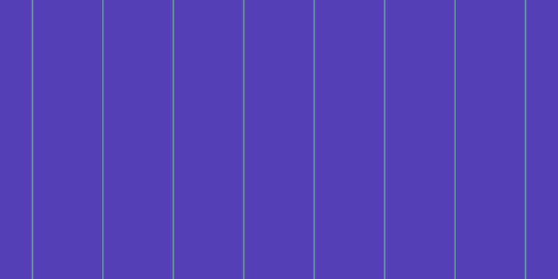 #1d00a1 (75%), #67a393 vertical lines, two pixels wide, ninety-nine pixels apart