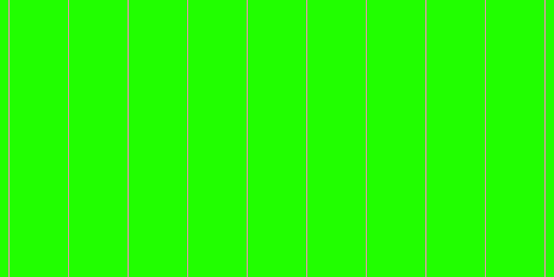#21ff00, #caa393 vertical lines, two pixels wide, eighty-four pixels apart