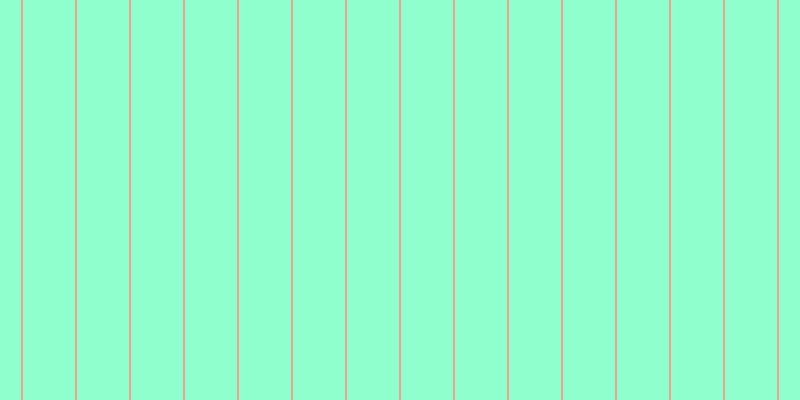 #21ffa0 (50%), #eba393 vertical lines, two pixels wide, fifty-two pixels apart