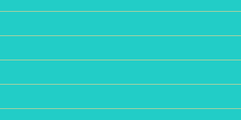#22cdc7, #dbd393 horizontal lines, two pixels wide, seventy-nine pixels apart