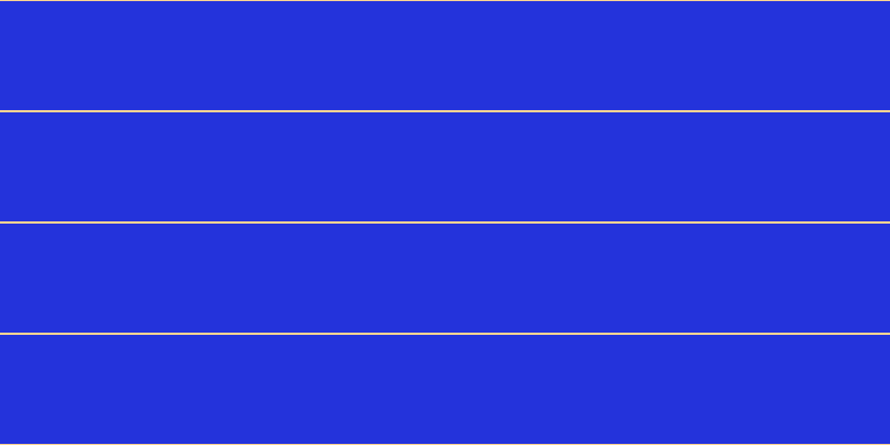 #2433db, #fcd393 horizontal lines, two pixels wide, ninety-eight pixels apart