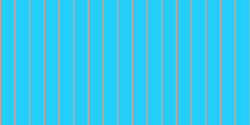 #24cefa, #caa393 vertical lines, five pixels wide, forty-two pixels apart