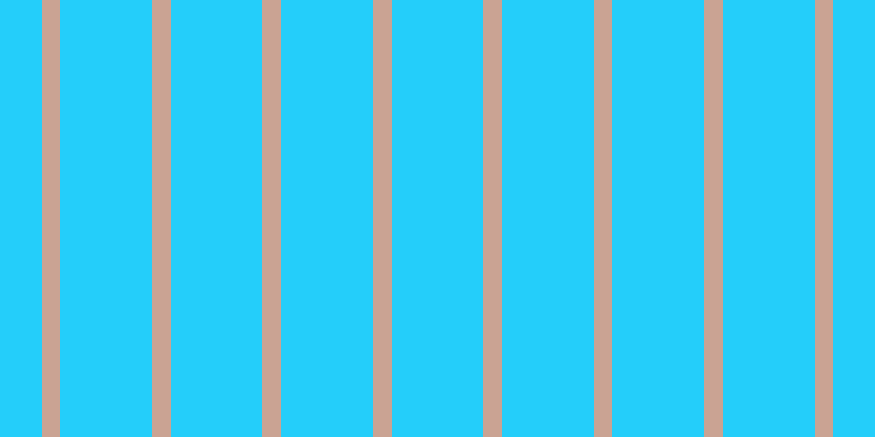 #24cefa, #caa393 vertical lines, seventeen pixels wide, eighty-four pixels apart