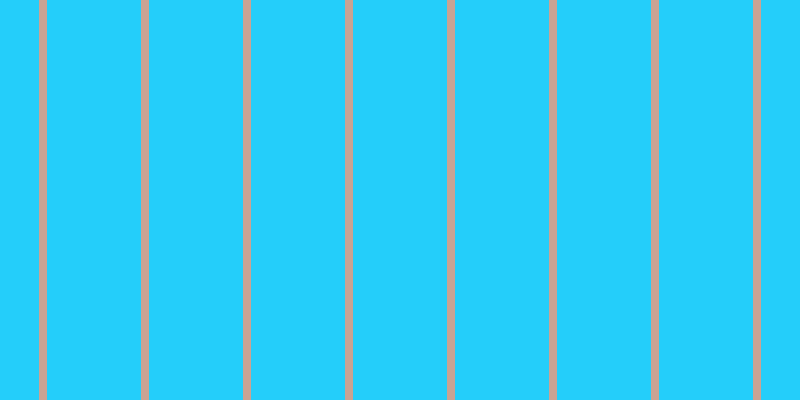 #24cefa, #caa393 vertical lines, eight pixels wide, ninety-four pixels apart