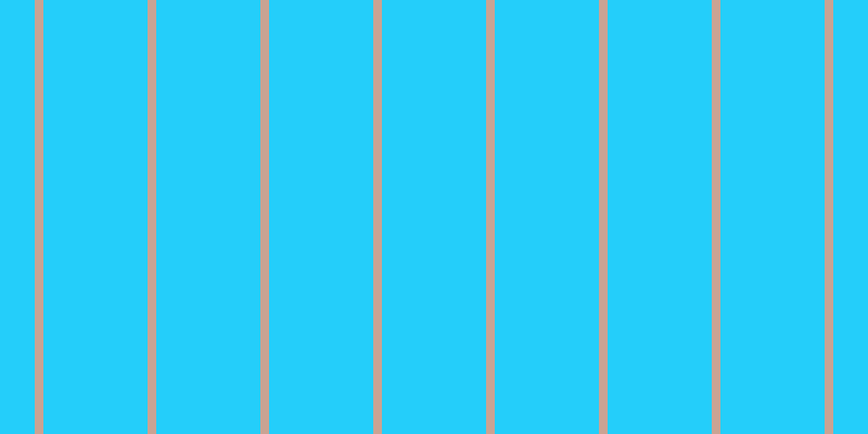 #24cefa, #caa393 vertical lines, eight pixels wide, ninety-six pixels apart